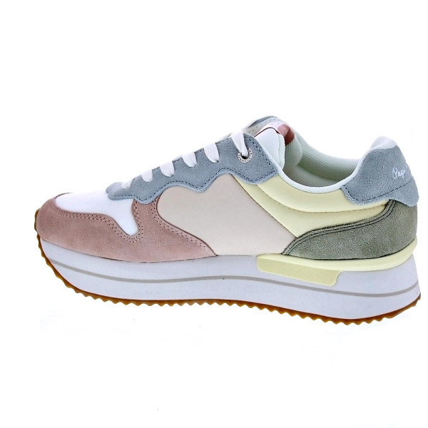 Zapatillas Pepe Jeans zapatos Mujer modelo Rusper Jelly Beige Cordón