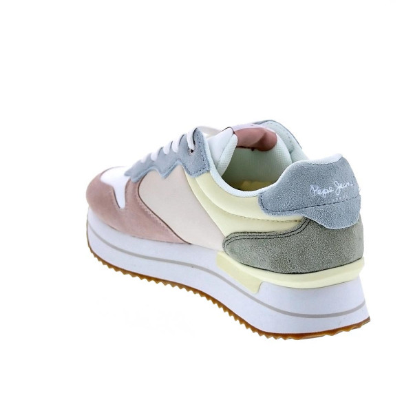 Zapatillas Pepe Jeans zapatos Mujer modelo Rusper Jelly Beige Cordón