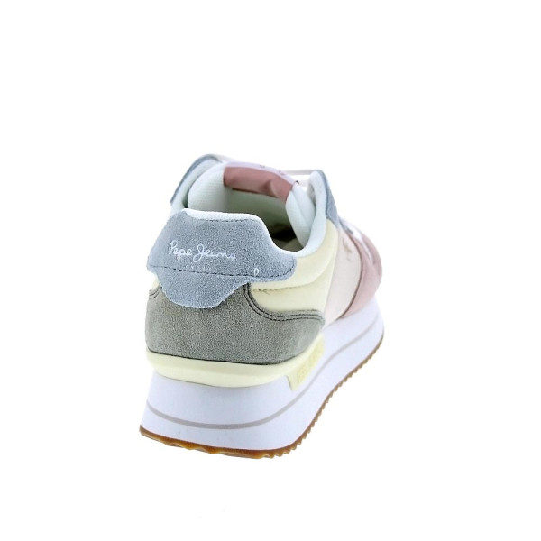 Zapatillas Pepe Jeans zapatos Mujer modelo Rusper Jelly Beige Cordón