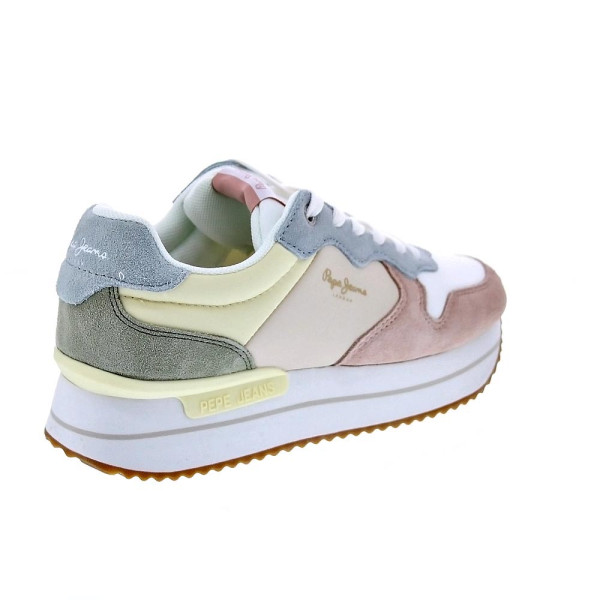 Zapatillas Pepe Jeans zapatos Mujer modelo Rusper Jelly Beige Cordón