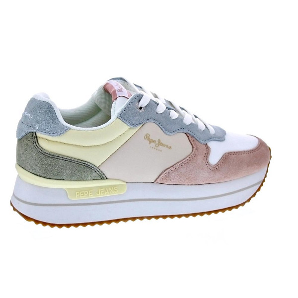 Zapatillas Pepe Jeans zapatos Mujer modelo Rusper Jelly Beige Cordón
