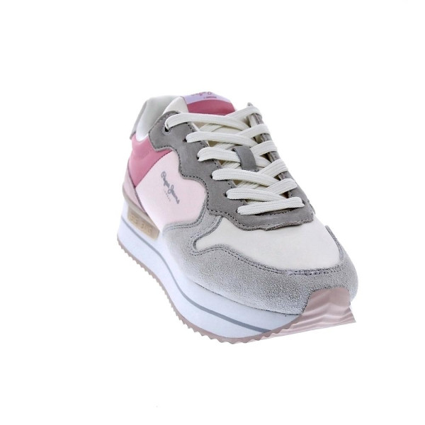 Zapatillas Pepe Jeans zapatos Mujer modelo Rusper Jelly Rosa Cordón