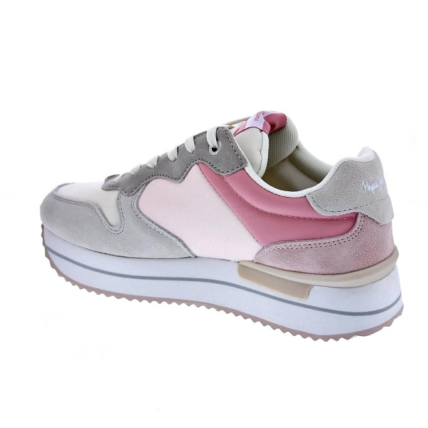 Zapatillas Pepe Jeans zapatos Mujer modelo Rusper Jelly Rosa Cordón