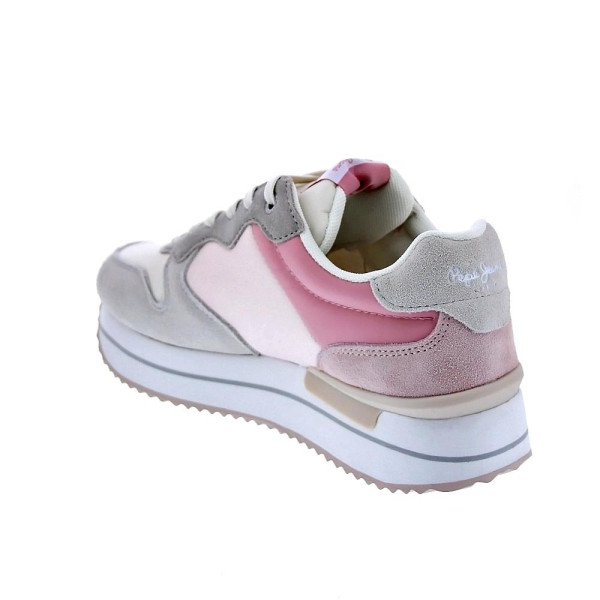 Zapatillas Pepe Jeans zapatos Mujer modelo Rusper Jelly Rosa Cordón