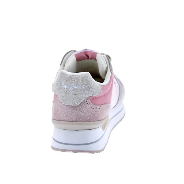 Zapatillas Pepe Jeans zapatos Mujer modelo Rusper Jelly Rosa Cordón