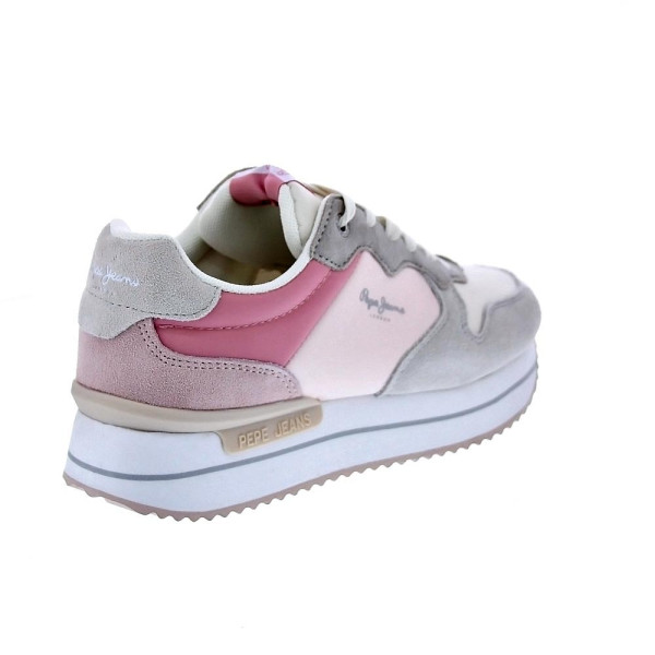 Zapatillas Pepe Jeans zapatos Mujer modelo Rusper Jelly Rosa Cordón