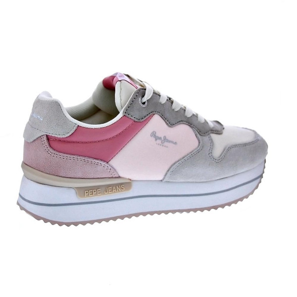 Zapatillas Pepe Jeans zapatos Mujer modelo Rusper Jelly Rosa Cordón