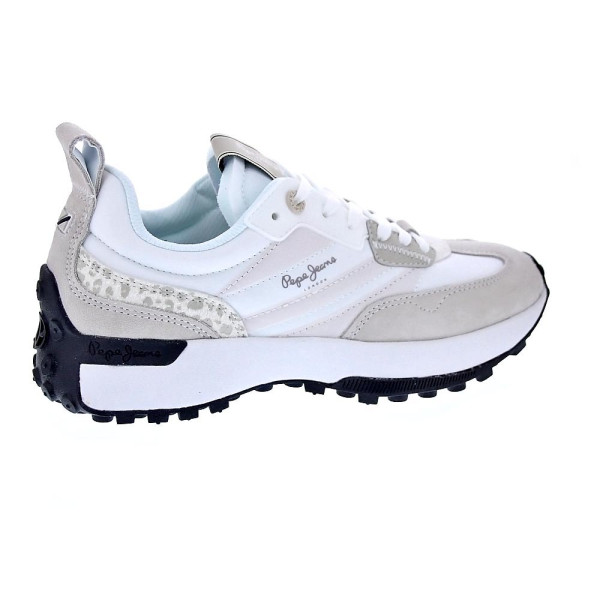 Zapatillas Pepe Jeans zapatos Mujer modelo Lucky Print Blanco Cordón