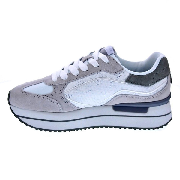 Zapatillas Pepe Jeans zapatos Mujer modelo Rusper Gala Gris Cordón