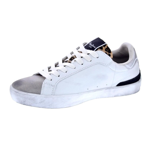 Zapatillas Pepe Jeans zapatos Mujer modelo Lane Shine Plata Cordón