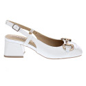 Sandalias Carmela zapatos Mujer modelo 161443 Blanco 