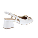 Sandalias Carmela zapatos Mujer modelo 161443 Blanco 