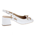 Sandalias Carmela zapatos Mujer modelo 161443 Blanco 