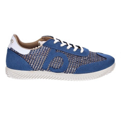 Zapatillas Duuo zapatos Hombre modelo Ona Lace Trenzado 067 Azul Cordón