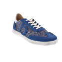 Zapatillas Duuo zapatos Hombre modelo Ona Lace Trenzado 067 Azul Cordón