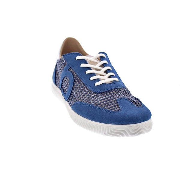 Zapatillas Duuo zapatos Hombre modelo Ona Lace Trenzado 067 Azul Cordón