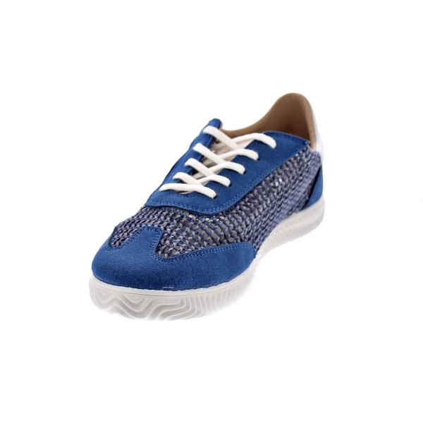 Zapatillas Duuo zapatos Hombre modelo Ona Lace Trenzado 067 Azul Cordón
