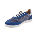 Zapatillas Duuo zapatos Hombre modelo Ona Lace Trenzado 067 Azul Cordón