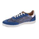 Zapatillas Duuo zapatos Hombre modelo Ona Lace Trenzado 067 Azul Cordón