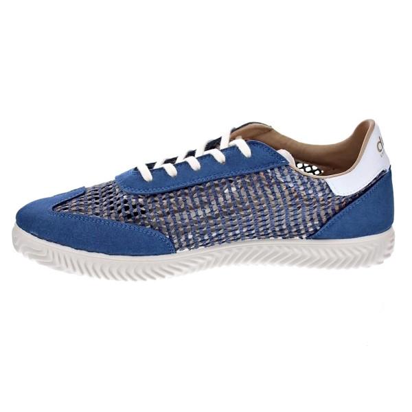 Zapatillas Duuo zapatos Hombre modelo Ona Lace Trenzado 067 Azul Cordón