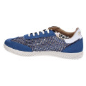 Zapatillas Duuo zapatos Hombre modelo Ona Lace Trenzado 067 Azul Cordón