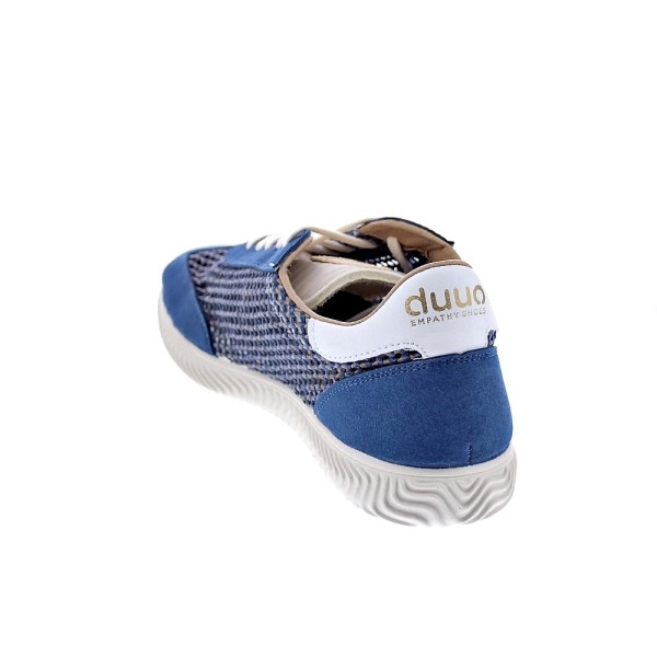 Zapatillas Duuo zapatos Hombre modelo Ona Lace Trenzado 067 Azul Cordón