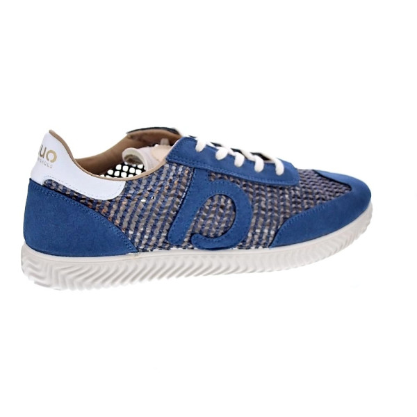 Zapatillas Duuo zapatos Hombre modelo Ona Lace Trenzado 067 Azul Cordón