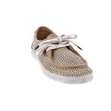 Mocasines Duuo zapatos Hombre modelo Ona Walaby Trenzado Beige Cordón
