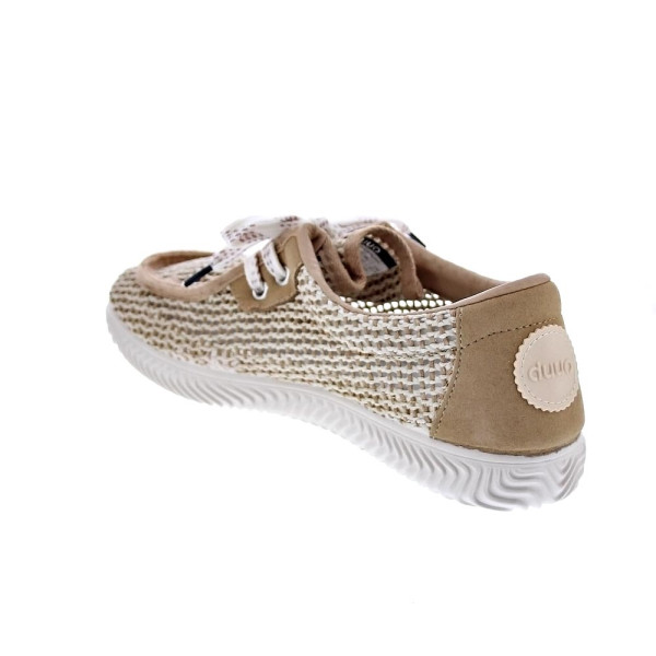 Mocasines Duuo zapatos Hombre modelo Ona Walaby Trenzado Beige Cordón