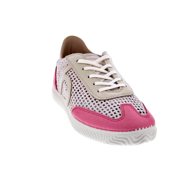Zapatillas Duuo zapatos Mujer modelo Ona Lace Trenzado 060 Rosa Cordón