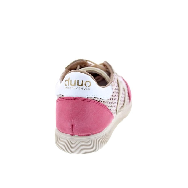Zapatillas Duuo zapatos Mujer modelo Ona Lace Trenzado 060 Rosa Cordón
