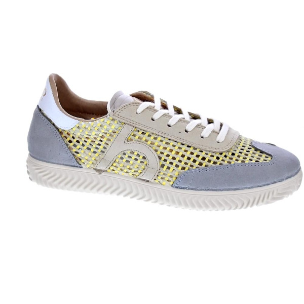 Zapatillas Duuo zapatos Mujer modelo Ona Lace Trenzado 061 Gris Cordón