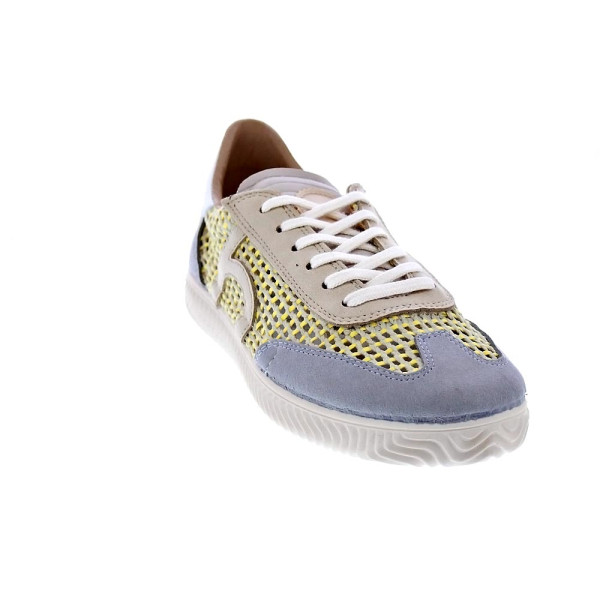 Zapatillas Duuo zapatos Mujer modelo Ona Lace Trenzado 061 Gris Cordón