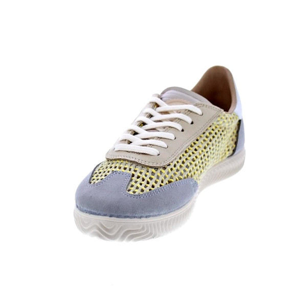 Zapatillas Duuo zapatos Mujer modelo Ona Lace Trenzado 061 Gris Cordón