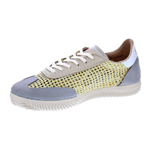 Zapatillas Duuo zapatos Mujer modelo Ona Lace Trenzado 061 Gris Cordón