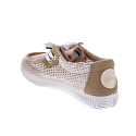 Mocasines Duuo zapatos Mujer modelo Ona Walaby Trenzado Beige Cordón