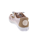 Mocasines Duuo zapatos Mujer modelo Ona Walaby Trenzado Beige Cordón