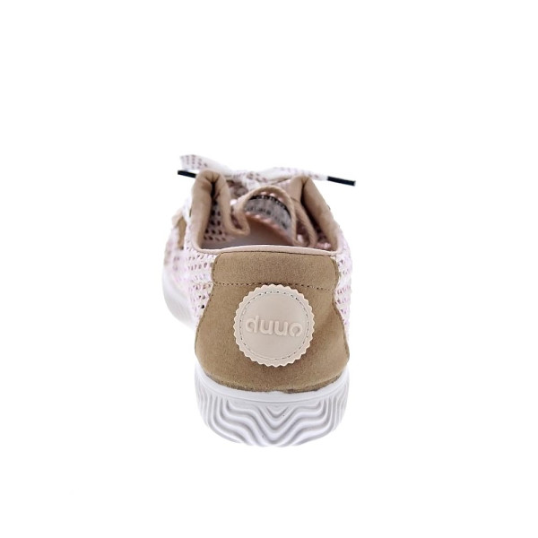 Mocasines Duuo zapatos Mujer modelo Ona Walaby Trenzado Beige Cordón