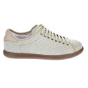 Zapatillas Camper zapatos Mujer modelo Pelotas Beige Cordón