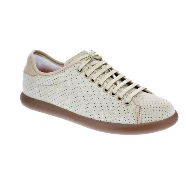 Zapatillas Camper zapatos Mujer modelo Pelotas Beige Cordón