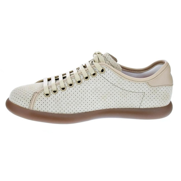 Zapatillas Camper zapatos Mujer modelo Pelotas Beige Cordón