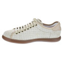 Zapatillas Camper zapatos Mujer modelo Pelotas Beige Cordón