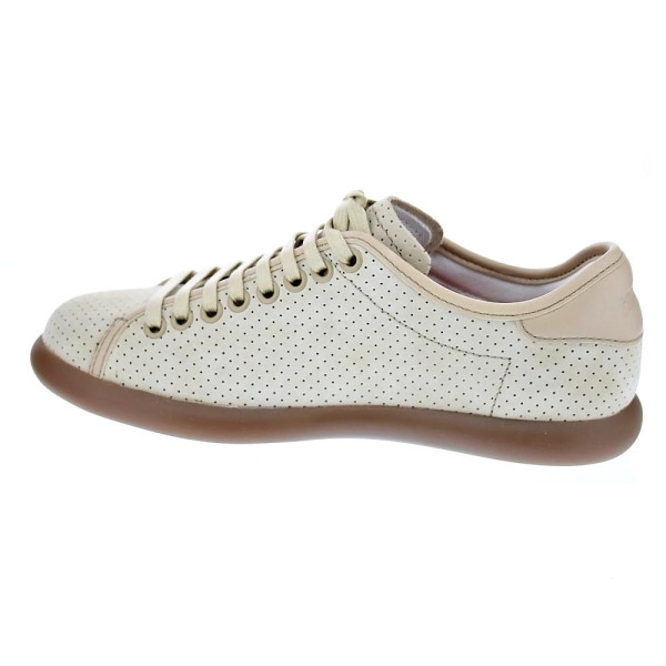 Zapatillas Camper zapatos Mujer modelo Pelotas Beige Cordón