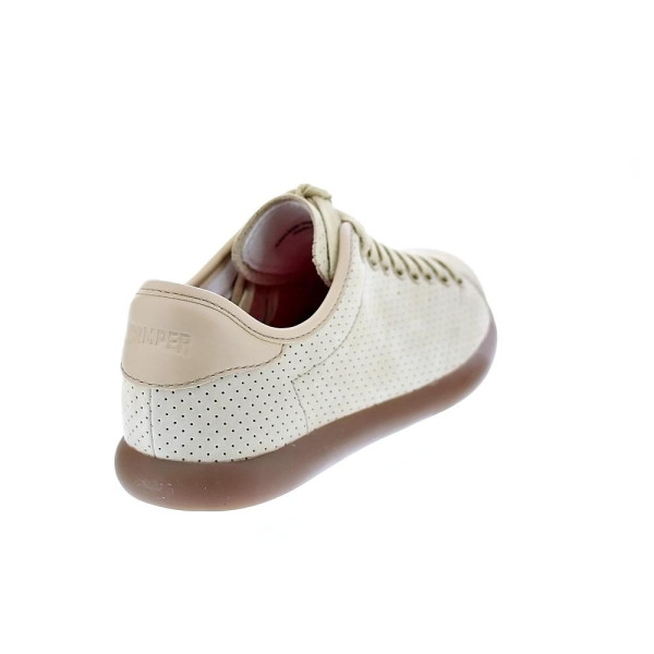 Zapatillas Camper zapatos Mujer modelo Pelotas Beige Cordón