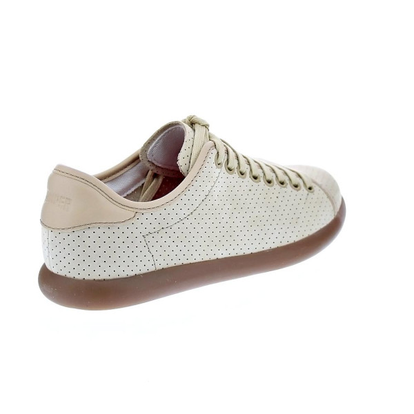 Zapatillas Camper zapatos Mujer modelo Pelotas Beige Cordón