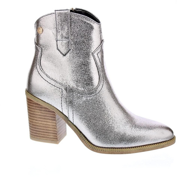 Botines Xti zapatos Mujer modelo 142330 Plata Cremallera
