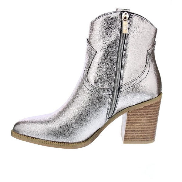 Botines Xti zapatos Mujer modelo 142330 Plata Cremallera