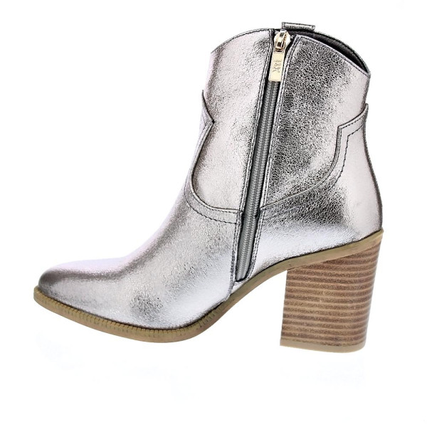 Botines Xti zapatos Mujer modelo 142330 Plata Cremallera