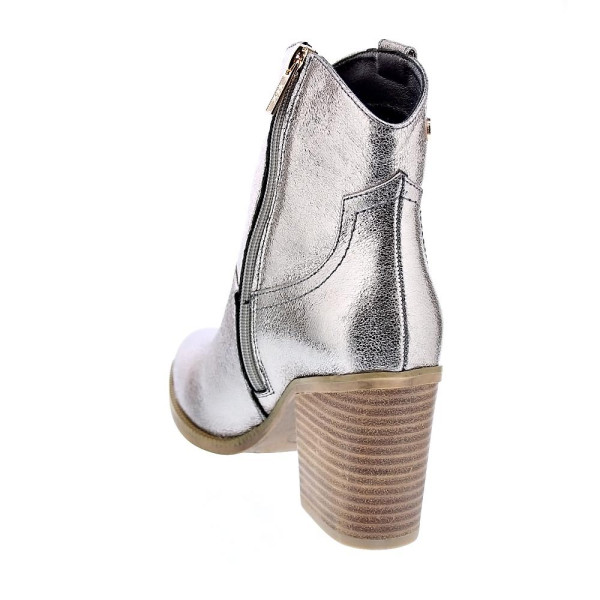 Botines Xti zapatos Mujer modelo 142330 Plata Cremallera