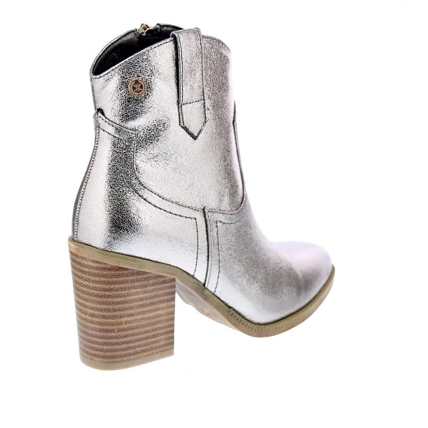 Botines Xti zapatos Mujer modelo 142330 Plata Cremallera
